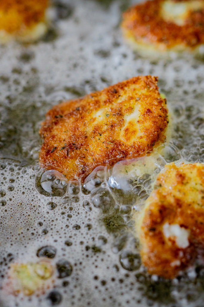 fried goat cheese
