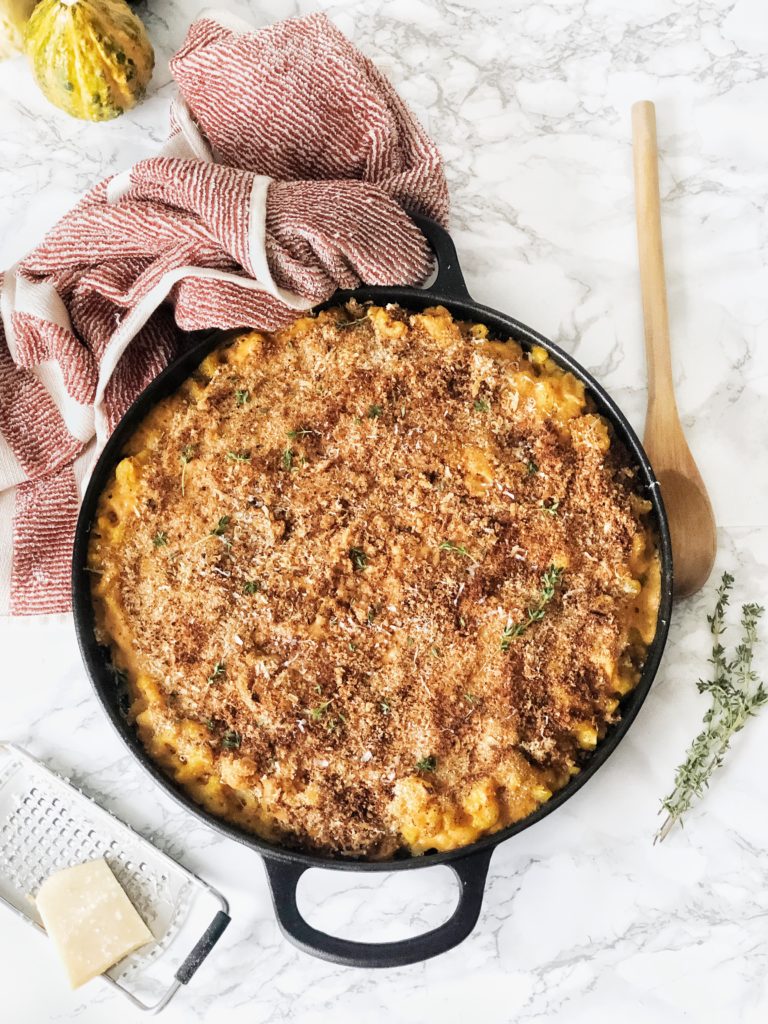 pumpkin mac and cheese - thecommunalfeast.com