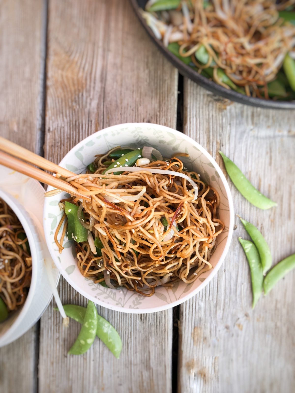 Sesame Noodle Stir Fry