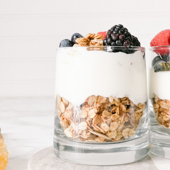 Banana bread granola parfaits - thecommunalfeast.com