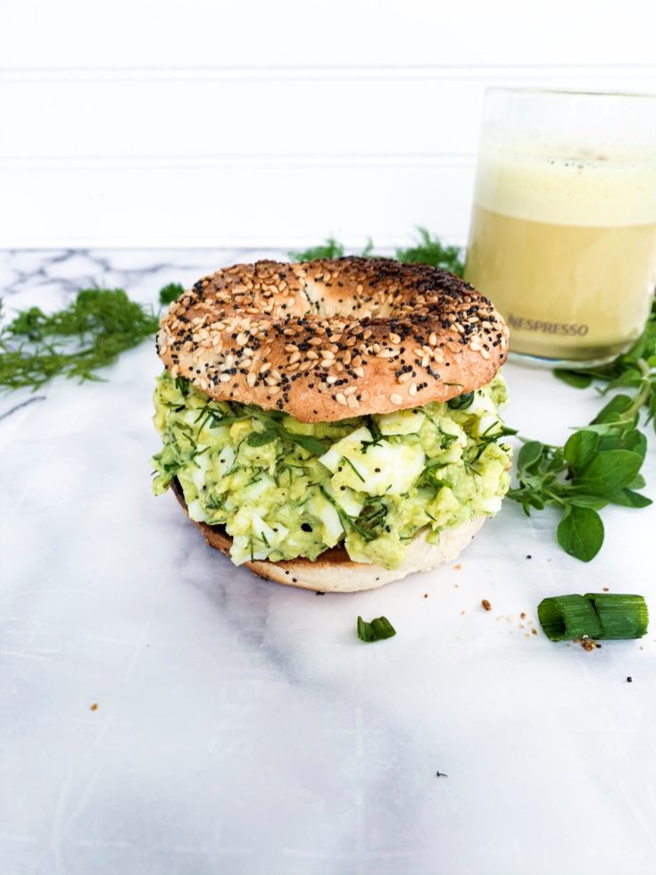 AVOCADO DILL EGG SALAD - thecommunalfeast.com