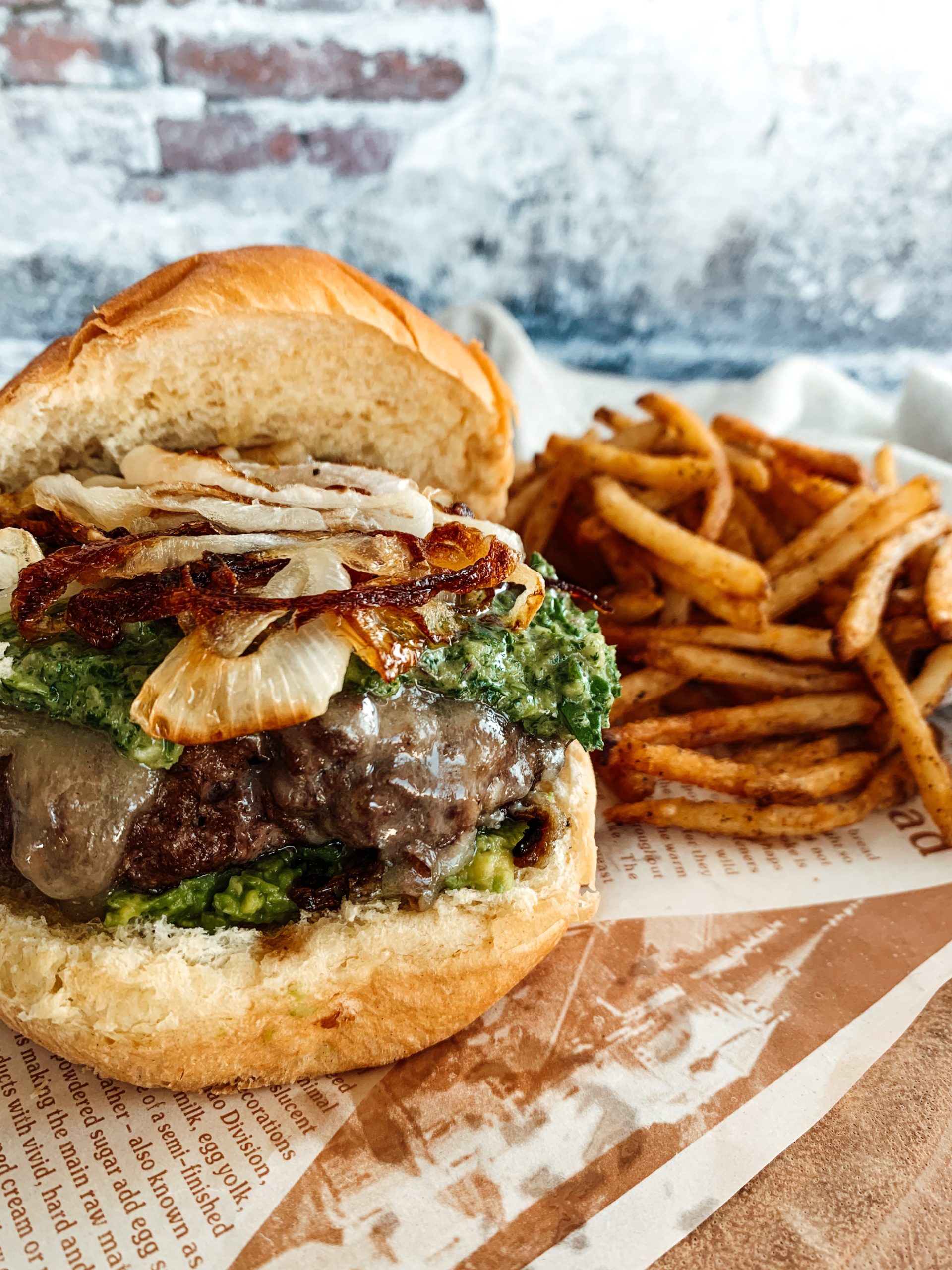 Argentine Chimichurri Burger - Beef Recipes - LGCM