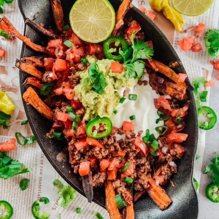 SWEET POTATO FRIES SUPREME - thecommunalfeast.com