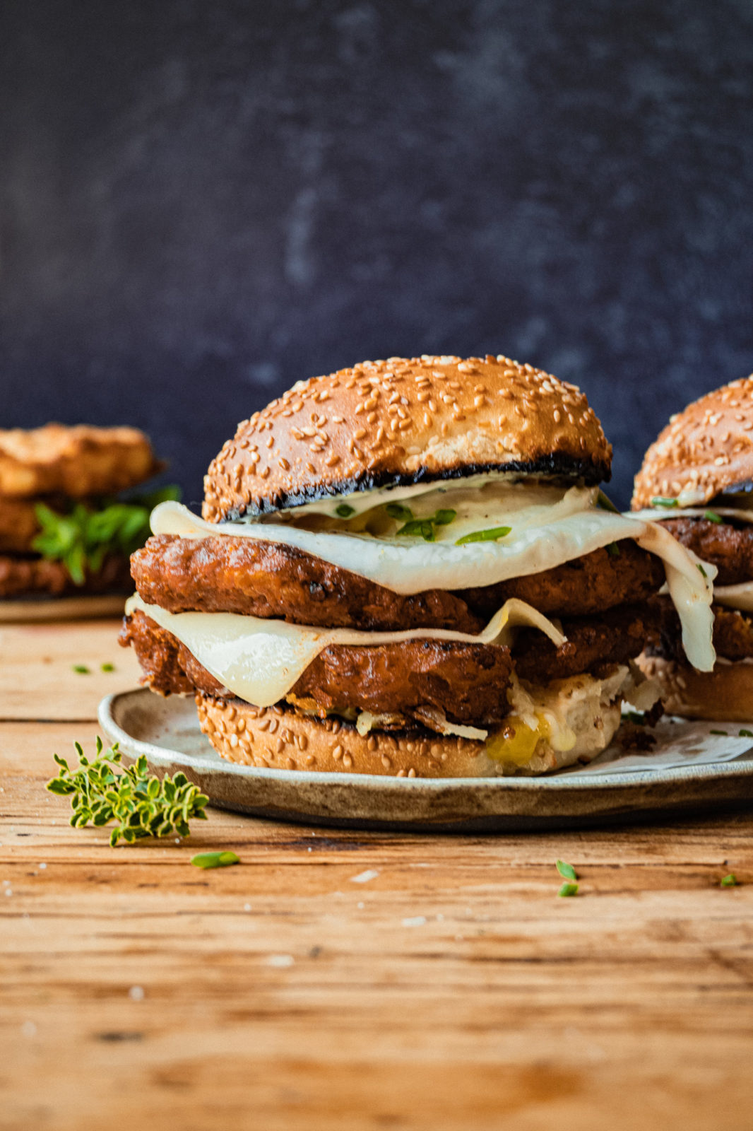 Sausage, Egg and Cheese Breakfast Sandwich - thecommunalfeast.com