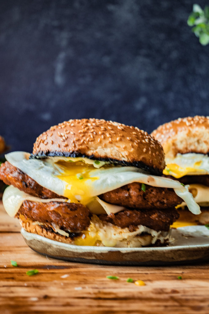 ultimate sausage and egg sandwich