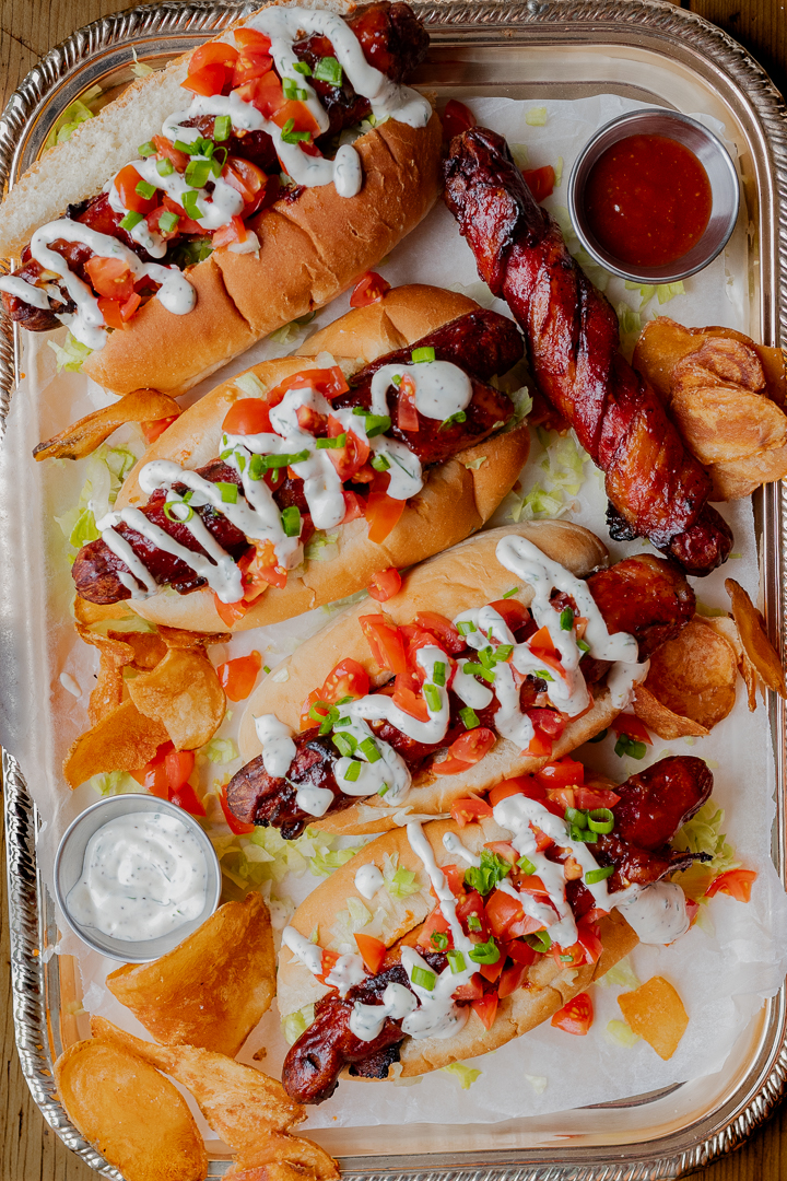 Gourmet BLT Hot Dogs 