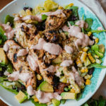 Southwest BBQ chicken salad